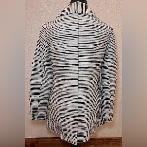 TORY BURCH wool double breasted coat 🩶🩵💙🖤 - Picture 6 of 8